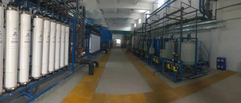 大唐集團三門峽華陽電力有限責任公司 2X90m3/H鍋爐補給水處理系統